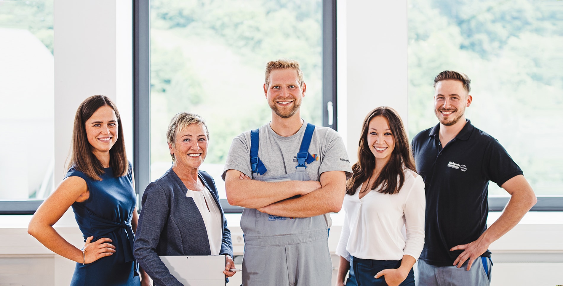 Mitarbeiter der Stadtwerke Heidenheim AG