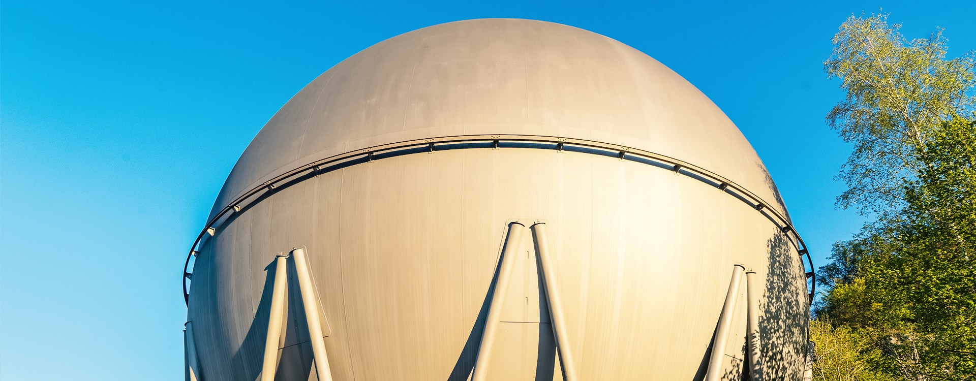 Gasspeicher der Stadtwerke Heidenheim AG