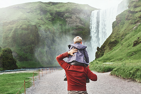 HellensteinStrom aqua  - Familie Wasserfall Landschaft