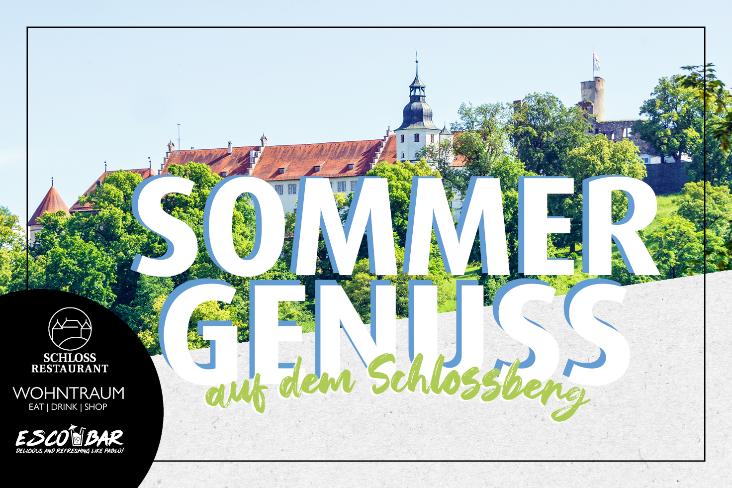 Sommergenuss auf dem Schlossberg 