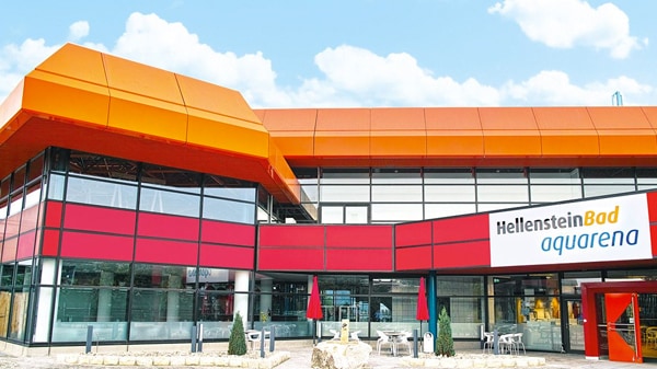 Gebäude HellensteinBad aquarena