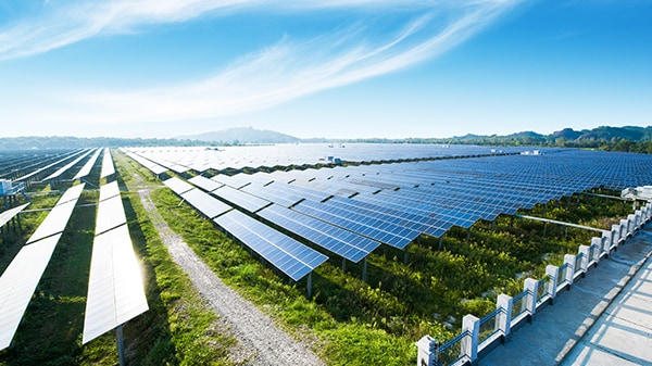 Freiflächen-PV-Anlage
